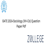 GATE 2024 Sociology Question Paper with Answer Key PDF  February 10 shift 2 ZPYP